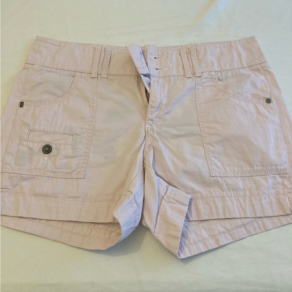 Pilcro and the letterpress, light pink shorts, size 28 (fits like a 6)